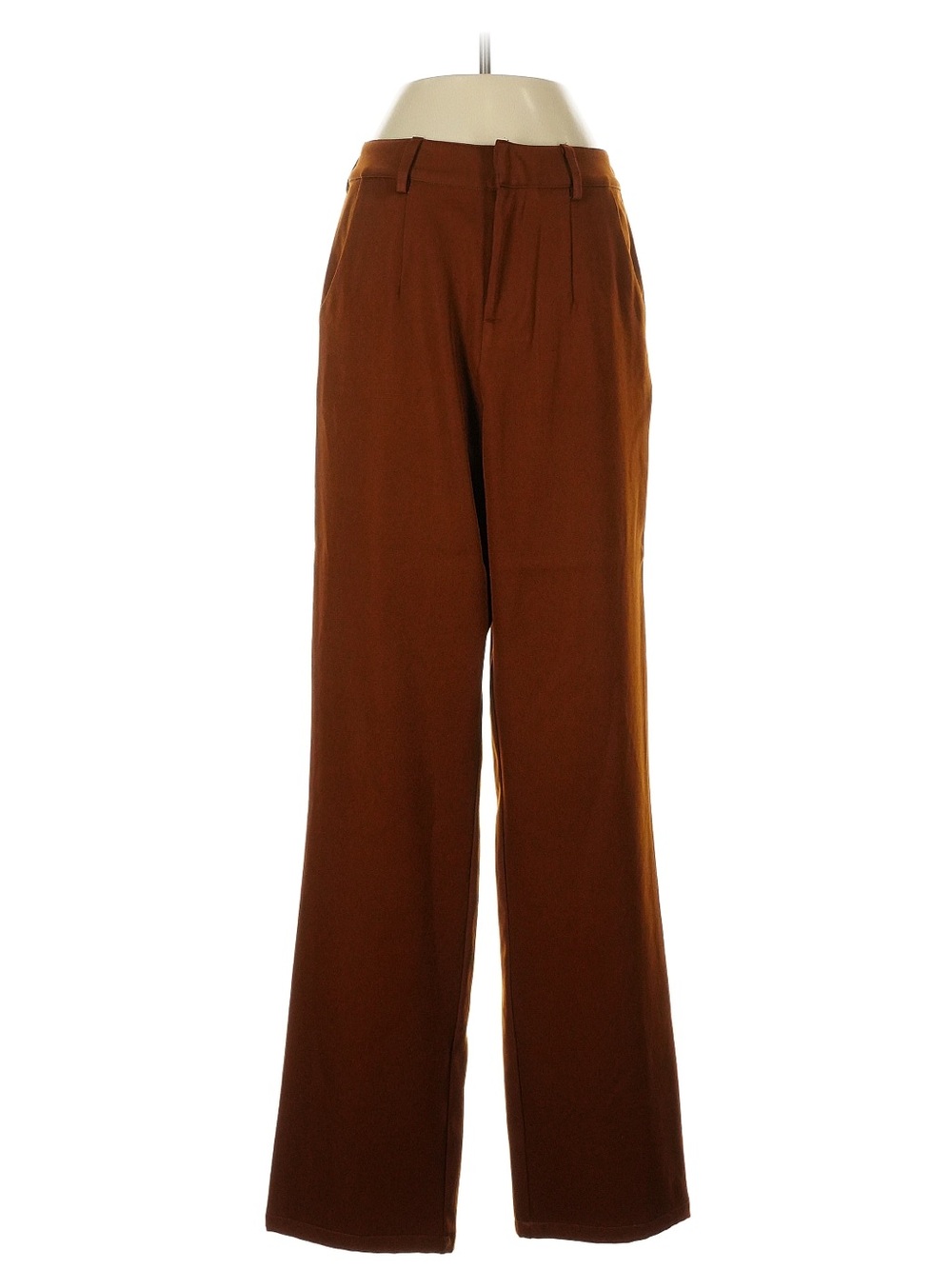 REVOLVE High-Waist Wide-Leg Pants in Rich Brown